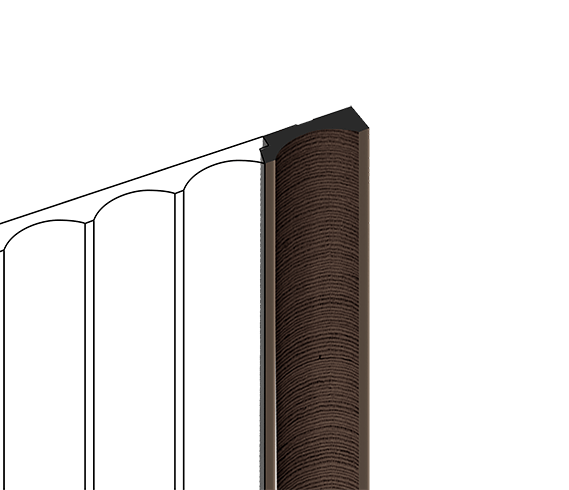 Финишный молдинг LF139B BR354 HI WOOD 34мм х 12мм х 2.7м Финишный молдинг LF139B BR354 HI WOOD 34мм х 12мм х 2.7м