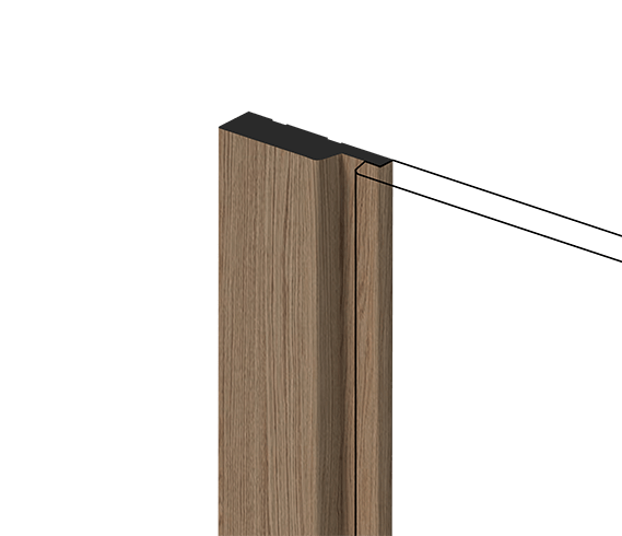 Финишный молдинг LF124A BR417 HI WOOD 42мм х 12мм х 2.7м Финишный молдинг LF124A BR417 HI WOOD 42мм х 12мм х 2.7м
