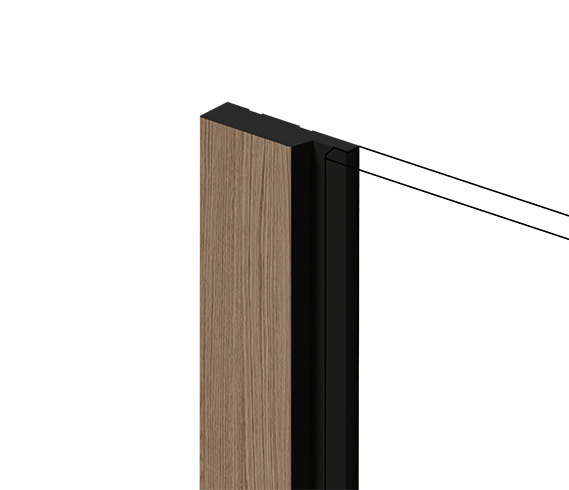 Финишный молдинг LF124A BR417K HI WOOD 42мм х 12мм х 2.7м