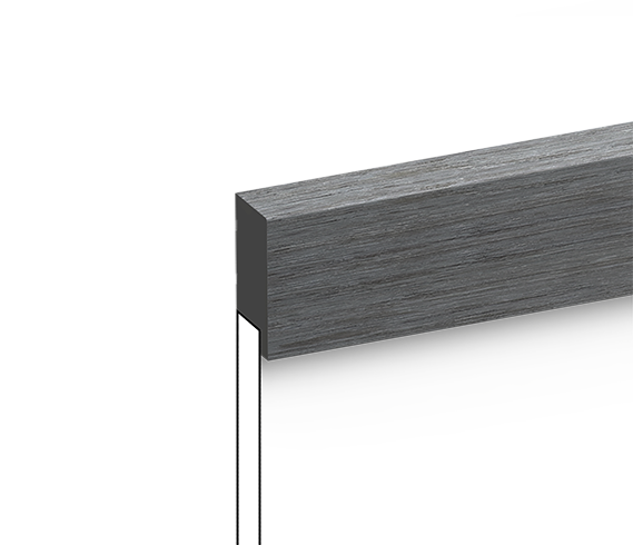Финишный молдинг LF1 GN68 HI WOOD 50мм х 17мм х 2.7м