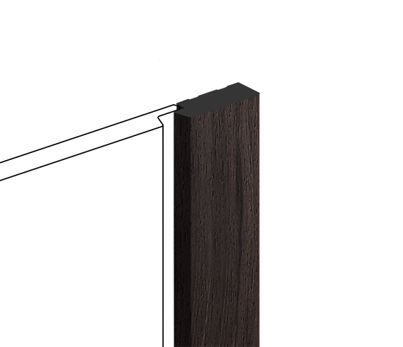Финишный молдинг LF124B BR395 HI WOOD 31мм х 12мм х 2.7м
