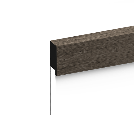 Финишный молдинг LF1 BR490 HI WOOD 50мм х 17мм х 2.7м