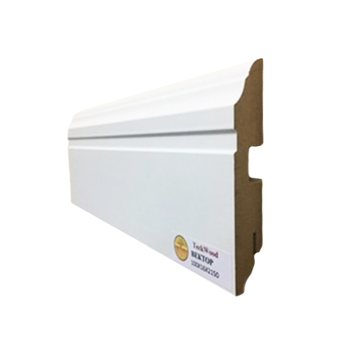 Плинтус Teckwood Белый Вектор 80