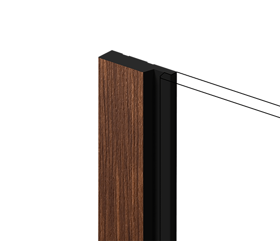Финишный молдинг LF124A BR396K HI WOOD 42мм х 12мм х 2.7м