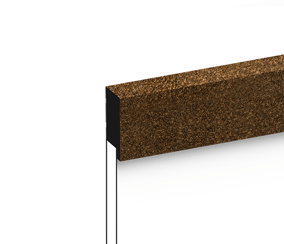 Финишный молдинг LF1 G387 HI WOOD 50мм х 17мм х 2.7м