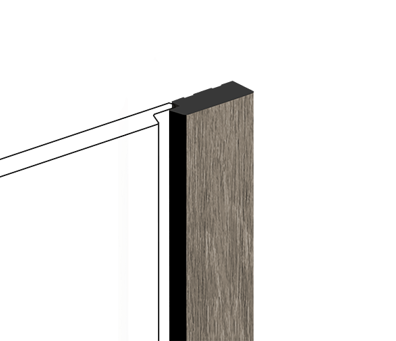 Финишный молдинг LF124B BR490K HI WOOD 31мм х 12мм х 2.7м