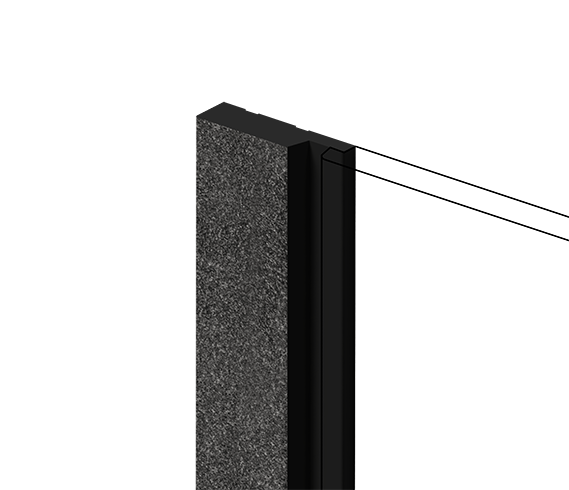 Финишный молдинг LF124A S387K HI WOOD 42мм х 12мм х 2.7м