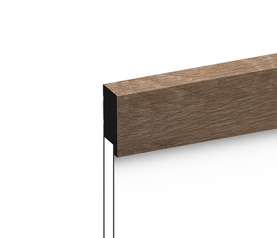 Финишный молдинг LF1 BR416 HI WOOD 50мм х 17мм х 2.7м