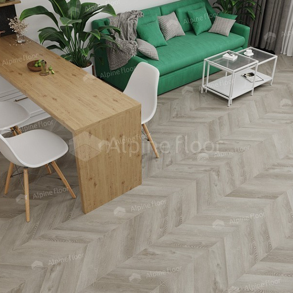 Кварцвиниловая плитка Alpine Floor клеевая Chevron Alpine LVT Дуб Фантазия Chevron ECO 20-1 французская елка 555×127×2,5 Кварцвиниловая плитка Alpine Floor клеевая Chevron Alpine LVT Дуб Фантазия Chevron ECO 20-1 французская елка 555×127×2,5