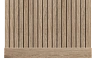 Плинтус B90V1 BR416 HI WOOD 90мм х 14мм х 2.7м
