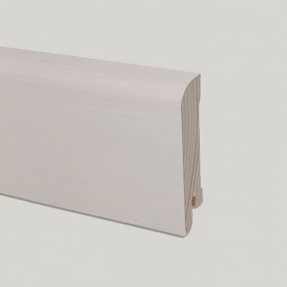 Плинтус Pedross Ясень белый 70 х 15 мм шпонированный