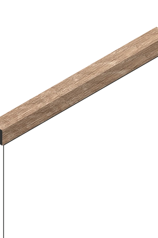 Молдинг D12V1 BR416 HI WOOD 12мм х 12мм х 2.7м