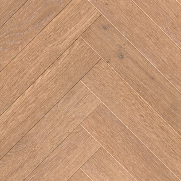 Инженерная доска Английская елка Living Tree Дуб Саванна Натур. Размер 595х110x13.5 мм (0.785)