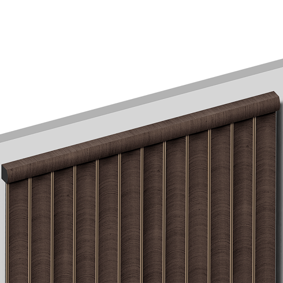 Молдинг D15V2 BR354 HI WOOD 15мм х 15мм х 2.7м
