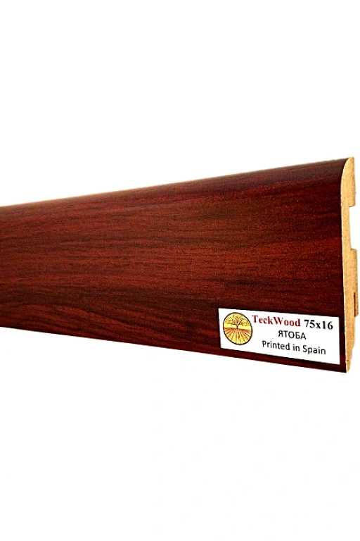 Плинтус Teckwood Ятоба (Jatoba) 75 мм