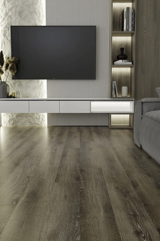 Кварцвиниловая плитка SPC Ideal Flooring Home Wood 02012 Juniper