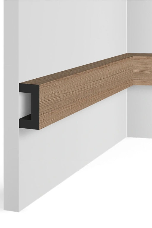 Молдинг BR417 ПОЛИСТИРОЛ HI WOOD LB40 BR417 40мм х 20мм х 2.7м