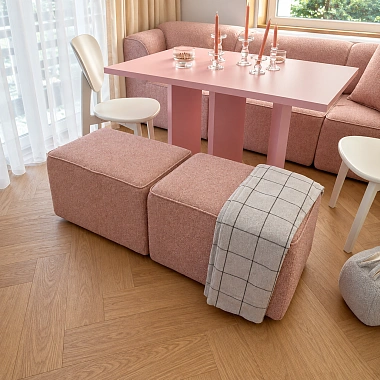 Кварцевый паркет Quartz Parquet Английская Ёлка Дуб Медовый Раф 33-463 5/0,6 мм