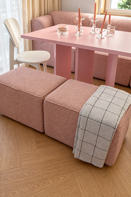 Кварцевый паркет Quartz Parquet Английская Ёлка Дуб Медовый Раф 33-463 5/0,6 мм