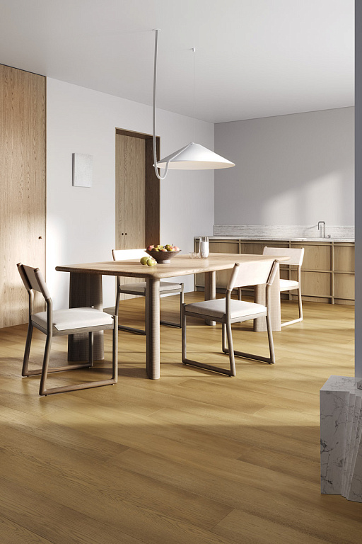 Кварцевый паркет Quartz Parquet Престиж Дуб Карельский 419. Размер 700-1900х190х7мм (1.805)