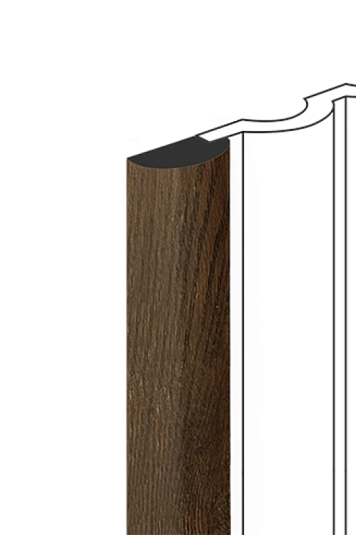 Финишный молдинг LF140B BR489G HI WOOD 26мм х 12мм х 2.7м