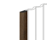Финишный молдинг LF140B BR489G HI WOOD 26мм х 12мм х 2.7м