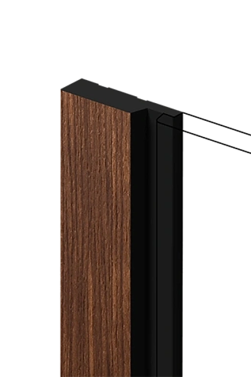 Финишный молдинг LF124A BR396K HI WOOD 42мм х 12мм х 2.7м