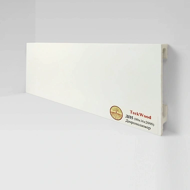 Плинтус Teckwood Белый ДП5 80х16