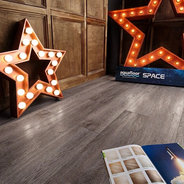 Кварцвиниловый SPC ламинат Aquafloor Space AF4010SPC 1220×180×4