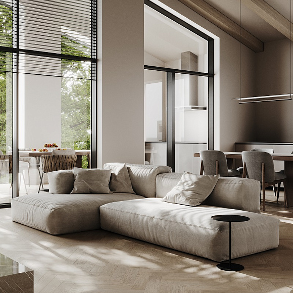 Кварцевый паркет Quartz Parquet Штучный паркет Дуб Пряная Ваниль 44-1258-05 5/ 0,6 мм