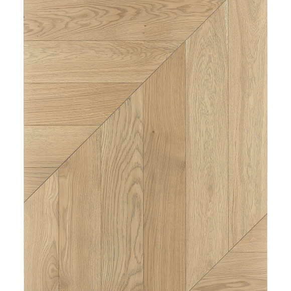 Инженерная доска Brinel Французская елка Дуб Respect Натур. Размер 600х100х15 мм (1.2м2)