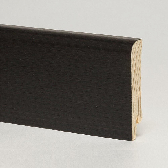 Плинтус Pedross Дуб черный 70 х 15 мм шпонированный