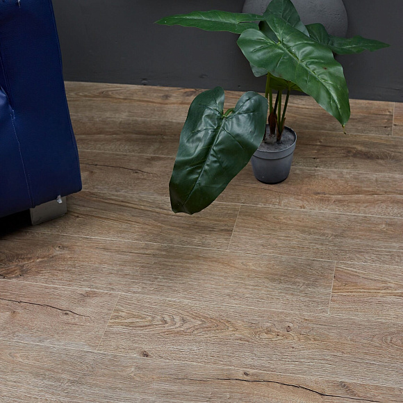 Каменный ламинат SPC Steinholz Шварцер STH025 Коричневый 1220x180 мм