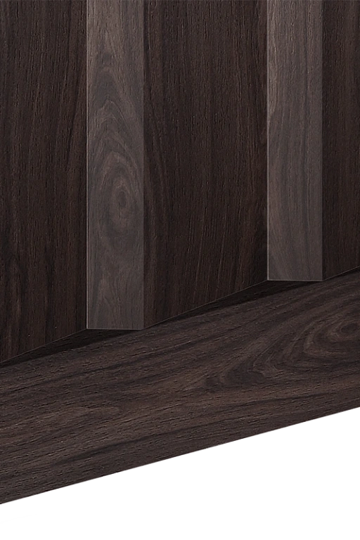 Плинтус B90V1 BR395 HI WOOD 90мм х 14мм х 2.7м