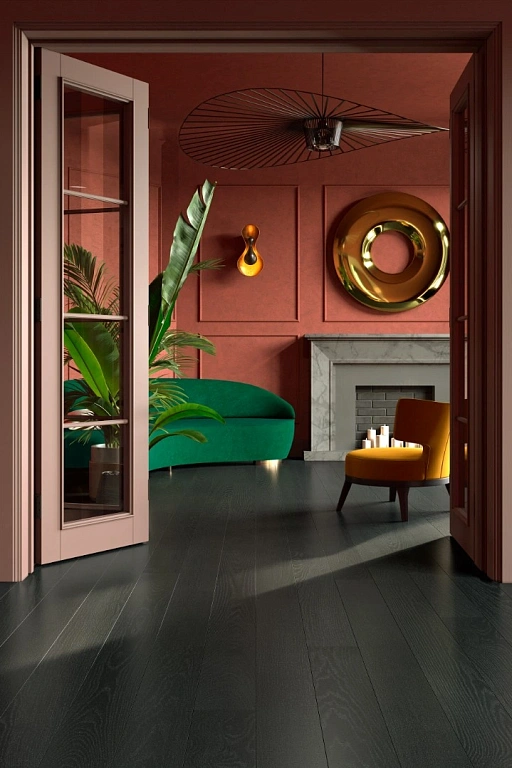 Паркетная доска ESTA Ясень Elegant Onyx