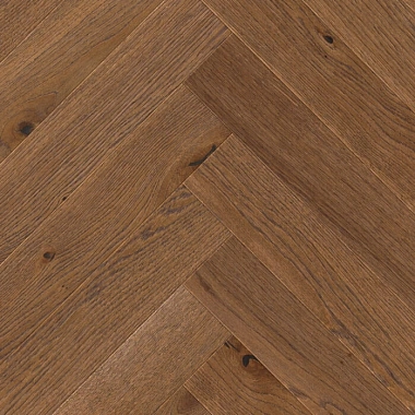 Инженерная доска Английская елка Living Tree Дуб Мокко Натур. Размер 595х110x13.5 мм (0.785)