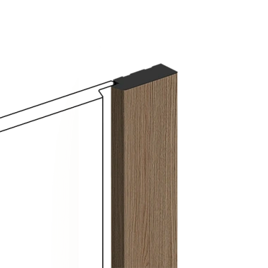 Финишный молдинг LF124B BR417 HI WOOD 31мм х 12мм х 2.7м Финишный молдинг LF124B BR417 HI WOOD 31мм х 12мм х 2.7м