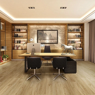 Кварцвинил Draw Wood Oak 7102 со встроенной подложкой IXPE. Размер 1220х228х5мм (2.196)