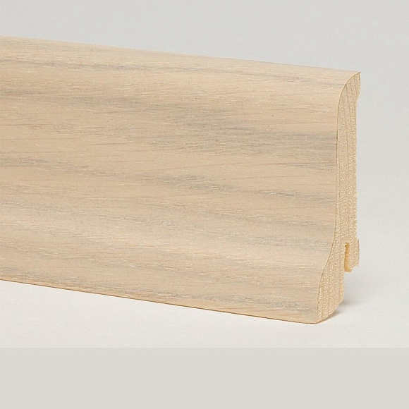 Плинтус Pedross Дуб без покрытия 60 х 22 мм шпонированный