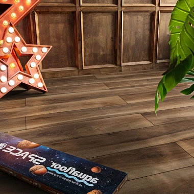 Кварцвиниловый SPC ламинат Aquafloor Space Nuts XL AF4077NXL 1520×220×4