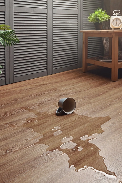 Кварцвиниловый SPC ламинат Aquafloor RealWood AF6051 1220×178×6