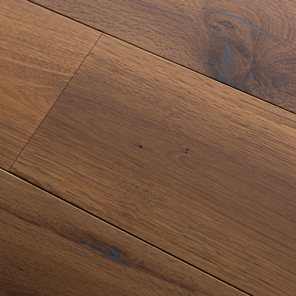 Инженерная 3-х слойная доска HAVEN Термодуб Т1 Рустик. Размер 1600-2400х155х16 мм.