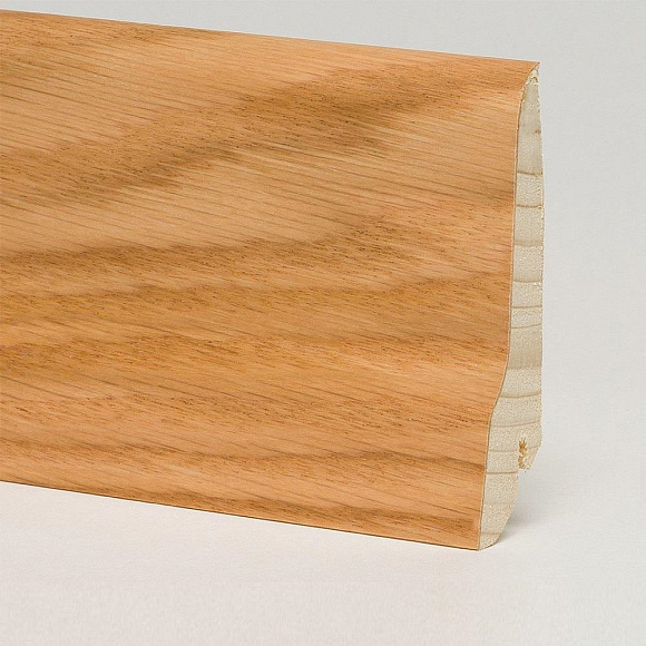 Плинтус Pedross Дуб красный 80 х 20 мм шпонированный