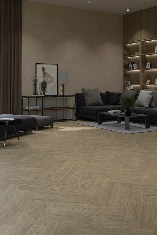 Паркетная доска ESTA Дуб HB Nova Elite Sandstone