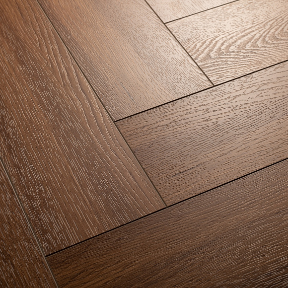 Кварцвиниловый SPC ламинат Aquafloor Space Parquet Light AF4510PQL венгерская елка 610×122×4,5