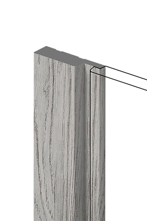 Финишный молдинг LF124A GR24 HI WOOD 42мм х 12мм х 2.7м