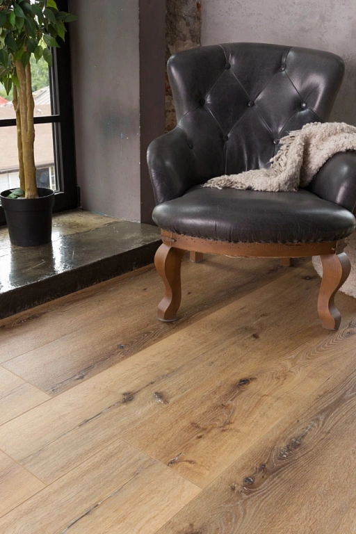 Кварцвиниловый WPC ламинат Aquafloor RealWood XL AF8002XL 1524×228×8