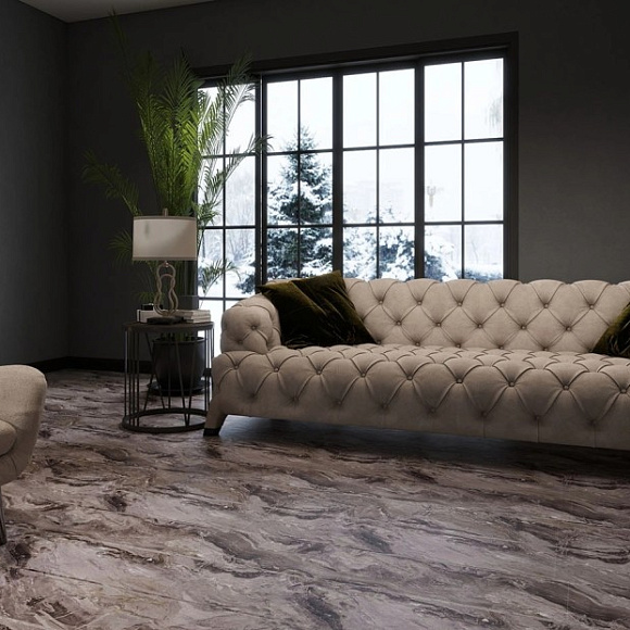 Каменный MSPC ламинат Stone Floor Перуанский Мрамор DCD1-5 MP 1220х234х8 мм