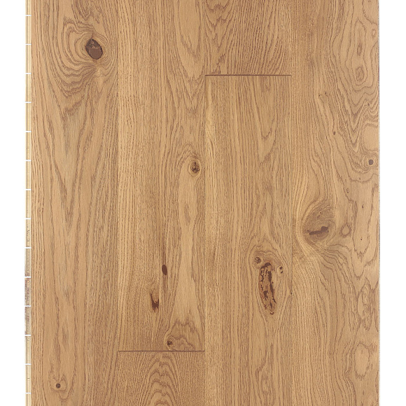 Паркетная доска Brinel Дуб Point Рустик. Размер 1200-1450 х 155 х 15мм (1.35м2)