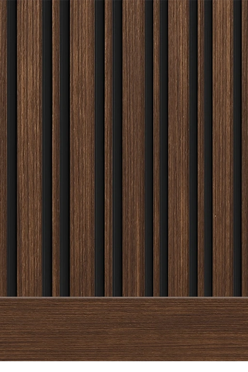 Плинтус B90V1 BR396 HI WOOD 90мм х 14мм х 2.7м